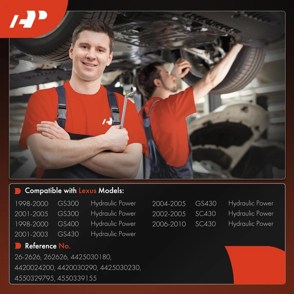 Power Steering Rack & Pinion Assembly for Lexus GS300 98-05 GS400 GS430 SC430