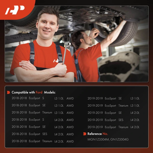 Power Steering Rack and Pinion Assembly for Ford EcoSport 2018 2019 All Wheel Drive