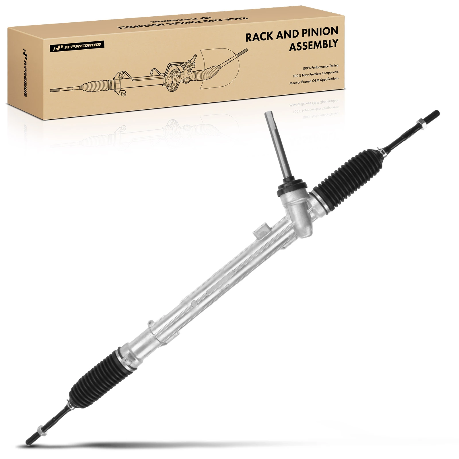 The A-premium Power Steering Rack and Pinion Assembly for Nissan Rogue 2008-2013 L4 2.5L SUV Image 
