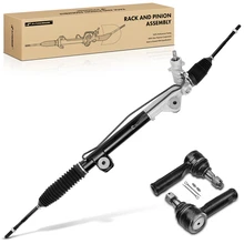 3 Pcs Front Power Rack & Pinion Tie Rod End Kit