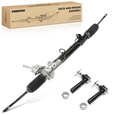 Power Steering Rack & Pinion & Tie Rod End Kit for 2005-2007 Chrysler Town & Country | 3pc | A-Premium APPSR652