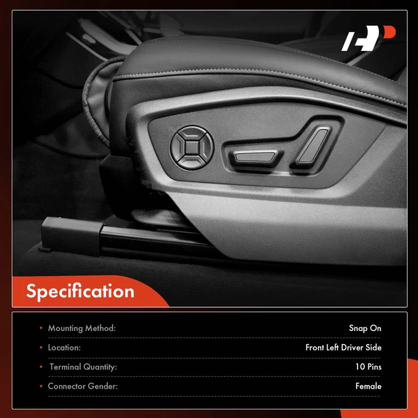 Front Driver Seat Heater Switch for Chevy Silverado 1500 03-06 GMC Sierra 2500 HD