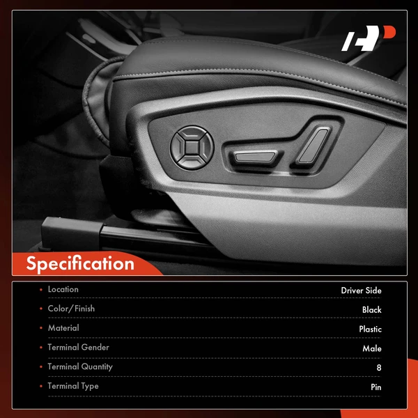 Driver Power Seat Switch for Jeep Grand Cherokee Dodge Durango Ram 1500 2500 Plymouth