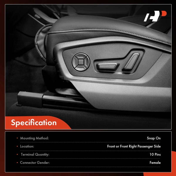 Power Seat Switch for Chevrolet Traverse 09-12 Buick Enclave GMC