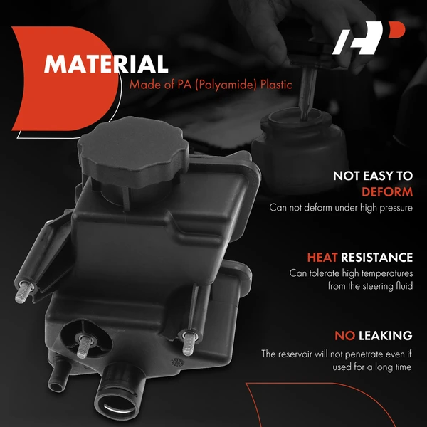 Power Steering Reservoir with Cap for Mercedes-Benz W164 W221 W251 ML350 CL550