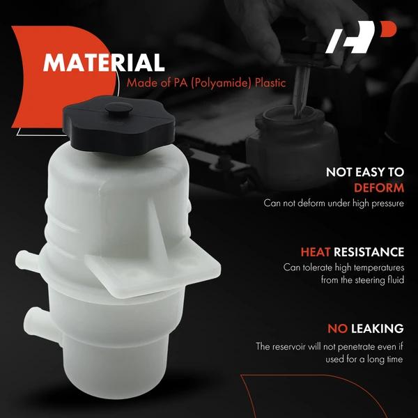 Power Steering Reservoir with Cap for Chrysler Sebring Mitsubishi Eclipse Galant