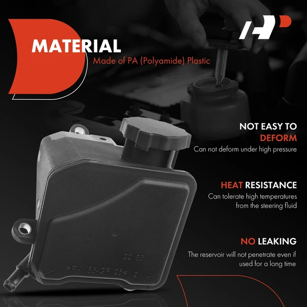 Power Steering Reservoir for Mercedes-Benz X164 GL320 GL350 W164 ML350 W251 R350