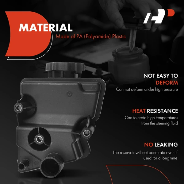 Power Steering Reservoir with Cap for Mercedes-Benz R171 SLK300 SLK350 SLK280