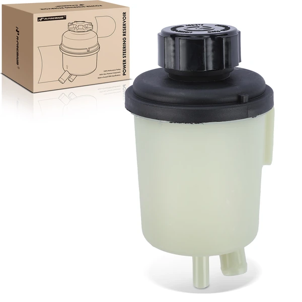 Power Steering Reservoir with Cap for Volvo S60 S80 XC70 11-16 XC60 11-17 V60