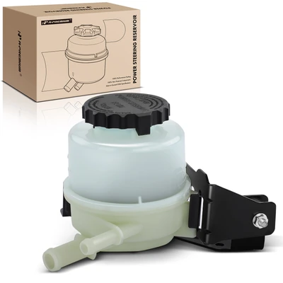Power Steering Reservoir with Cap & Bracket