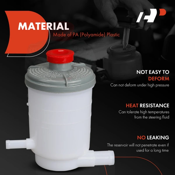 Power Steering Reservoir with Cap for Honda Accord 1998-2002 Odyssey Acura CL TL