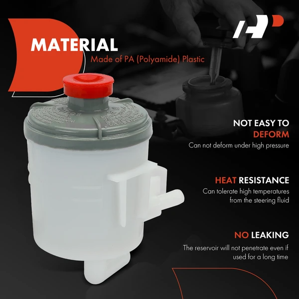 Power Steering Reservoir with Cap for Acura RSX 2002-2006 L4 2.0L