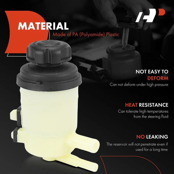 Power Steering Reservoir with Cap for Kia Optima 2006-2010 Rondo 2007-2012 Magentis