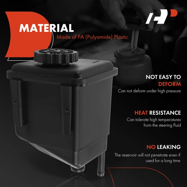 Power Steering Reservoir with Cap for Chrysler 300 Dodge Challenger Charger