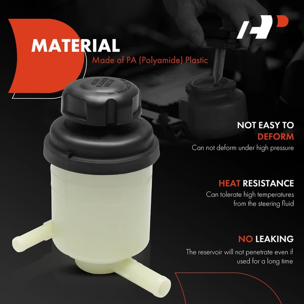 Power Steering Reservoir with Cap for Hyundai Veracruz 2007-2012 3.8L