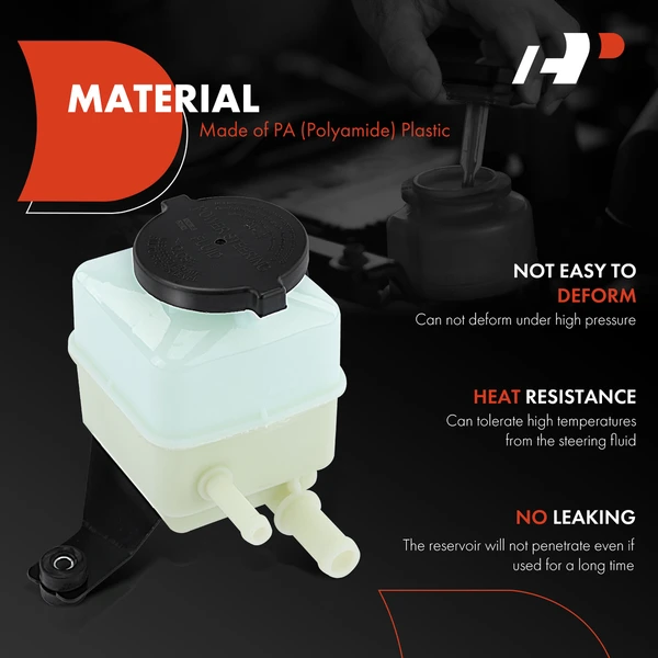 Power Steering Reservoir with Cap for Toyota Land Cruiser 1998-2008 Lexus LX470