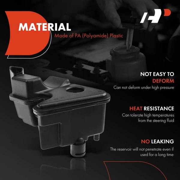 Power Steering Reservoir with Cap for Mercedes-Benz W164 X164 W463 GL550 ML550