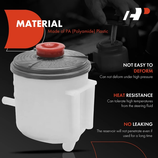 Power Steering Reservoir with Cap for Suzuki Aerio 2003-2007 SX4 2007-2009