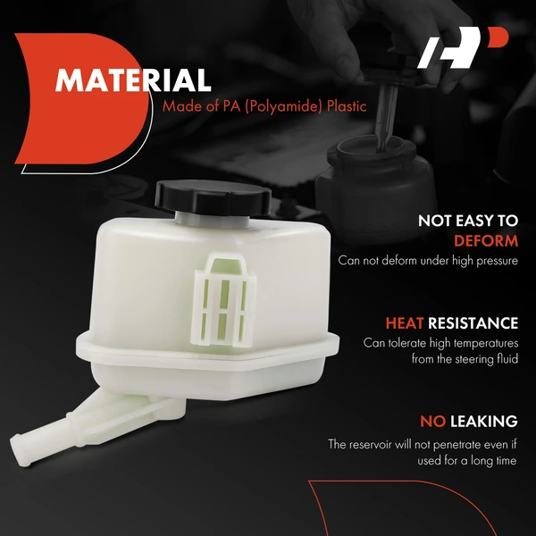 Power Steering Reservoir with Cap for Nissan Altima 2007-2013 Maxima 2009-2014