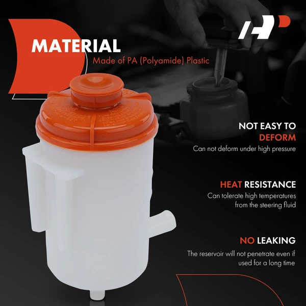 Power Steering Reservoir with Cap for Suzuki Grand Vitara 1999-2005 XL-7