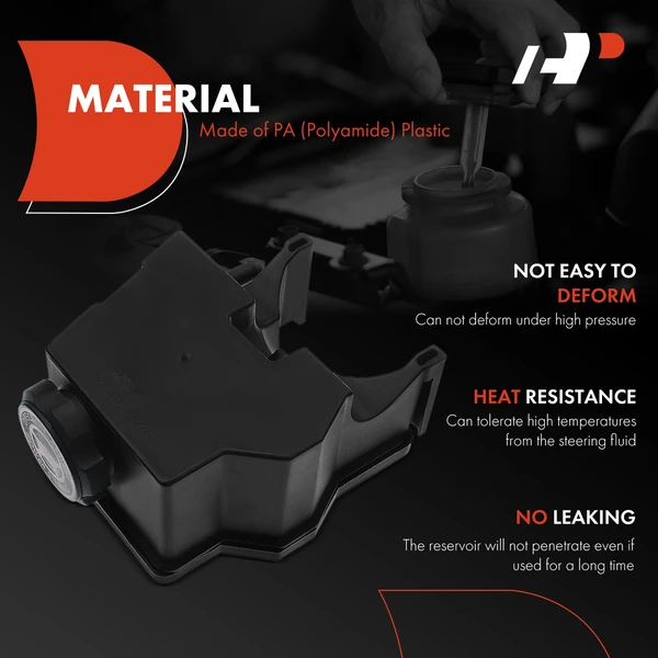 Power Steering Reservoir with Cap for Chevy Camaro Pontiac Firebird 1998-2002