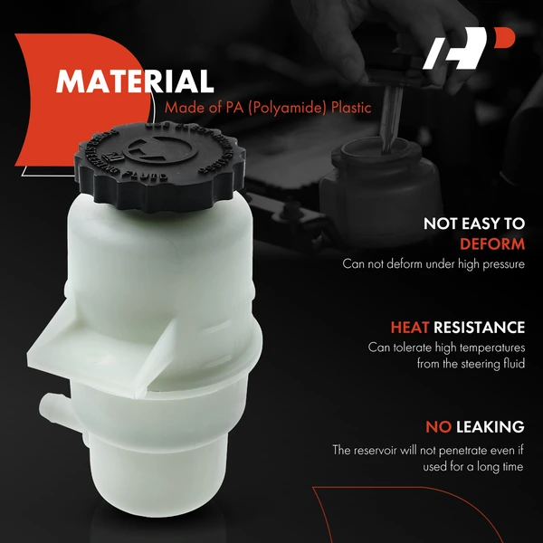 Power Steering Reservoir with Cap for Jeep Grand Cherokee 2012-2015 Dodge AWD