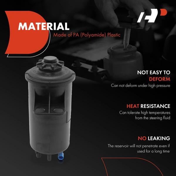Power Steering Reservoir with Cap for BMW F15 E70 X5 10-17 F16 E71 X6 2008-2017