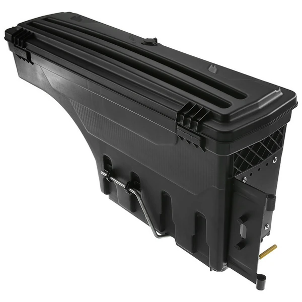 Rear Driver Truck Bed Storage Box ToolBox for 2007 2013 2017-2018 Chevrolet Silverado 3500