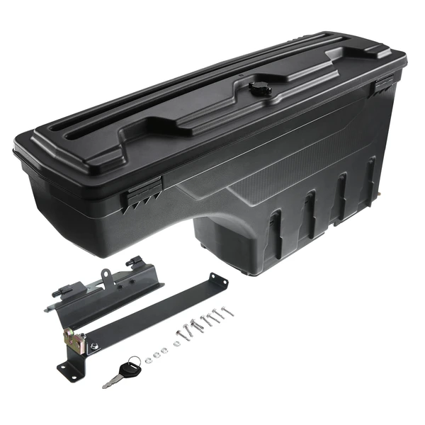 Rear Passenger Truck Bed Storage Box ToolBox for 2007-2009 2014-2018 Chevrolet Silverado 2500