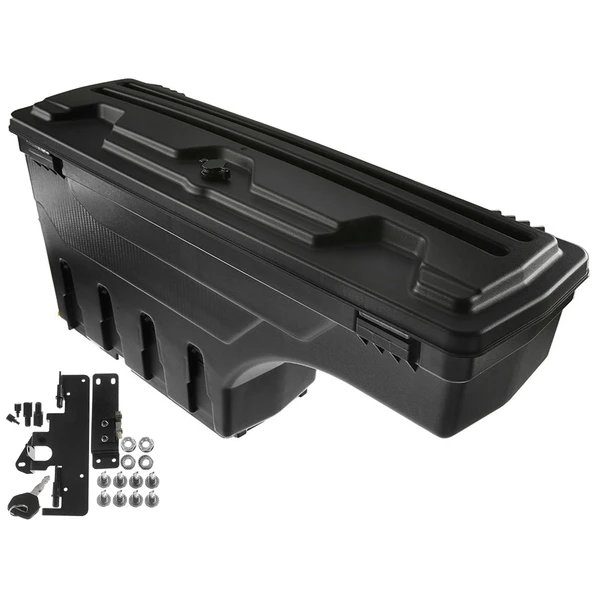 Rear Driver Truck Bed Storage Box ToolBox for 2005-2020 Toyota Tacoma