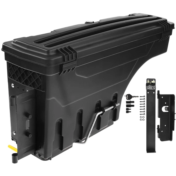 Rear Passenger Truck Bed Storage Box ToolBox for 1997-2014 Ford F-150