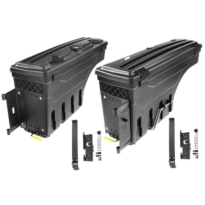 2 Pcs Rear Truck Bed Storage Box ToolBox