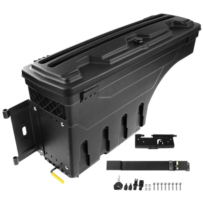 Rear Driver Truck Bed Storage Box ToolBox