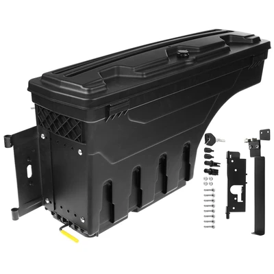 Rear Driver Truck Bed Storage Box ToolBox