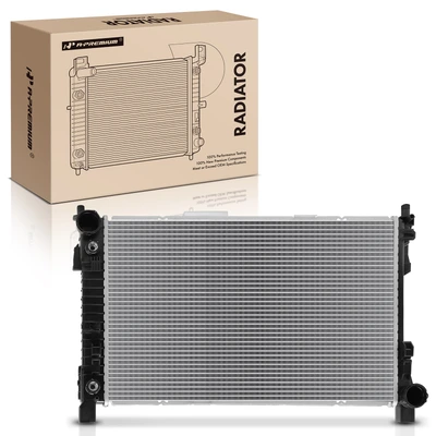 Aluminum Radiator with Transmission Oil Cooler
