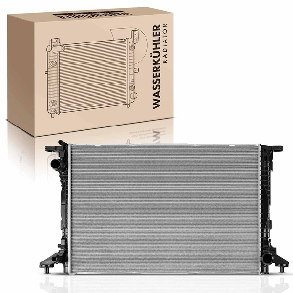 Front Radiator without Oil Cooler for 2018-2020 Audi S5 Sportback