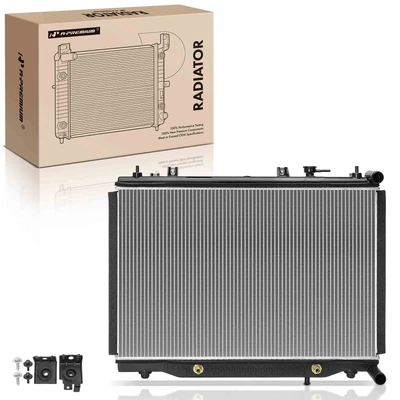 Plastic + Aluminium Radiator with Transmission Oil Cooler