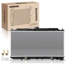 Aluminum Radiator with Transmission Oil Cooler for 1990-1993 Acura Integra
