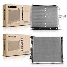 Radiator & AC Condenser Cooling Kit for 1994-1995 Mercedes-Benz E320