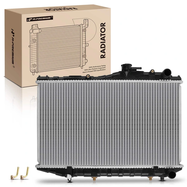 Aluminum Radiator with Transmission Oil Cooler for 1984-1987 Toyota Corolla