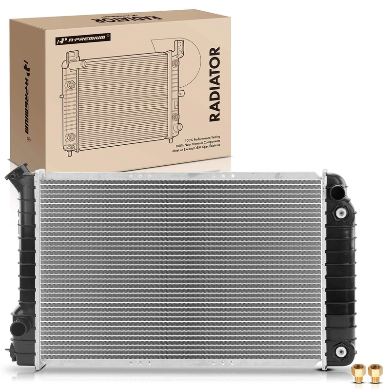 Aluminum Radiator with Transmission Oil Cooler for Chevrolet S10 82-93 S15 82-90 Sonoma