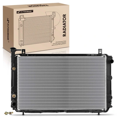 Aluminum Radiator with Transmission Oil Cooler