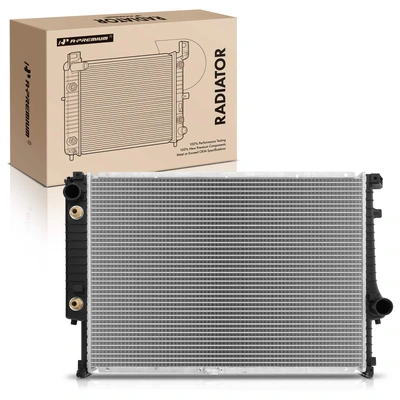 Aluminum Radiator with Transmission Oil Cooler
