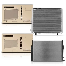 Radiator & AC Condenser Cooling Kit for 1987-1992 BMW 735i