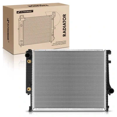 Aluminum Radiator with Transmission Oil Cooler