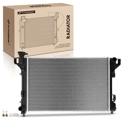 Aluminum Radiator with Transmission Oil Cooler