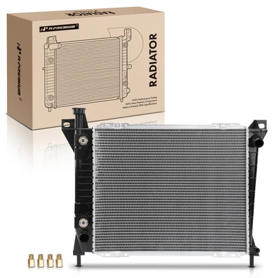 Aluminum Radiator with Transmission Oil Cooler
