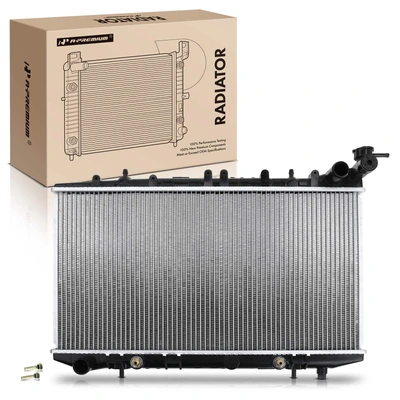 Aluminum Radiator with Trans Oil Cooler