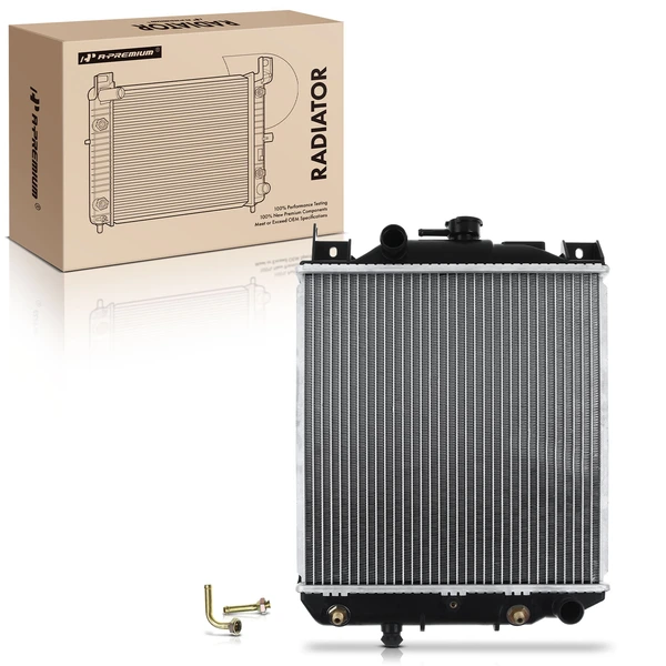 Aluminum Radiator with Oil Cooler for Suzuki Swift 1989-1994 L3 1.0L L4 1.3L 1.6L