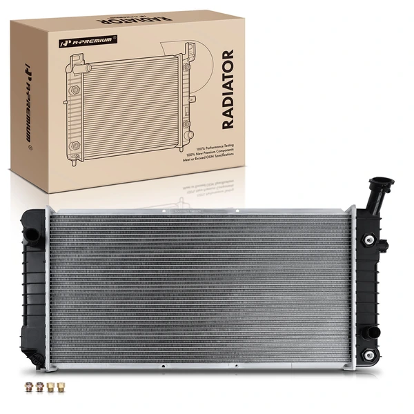 Aluminum Radiator with Trans Oil Cooler for 1991 1993 Oldsmobile Cutlass Supreme